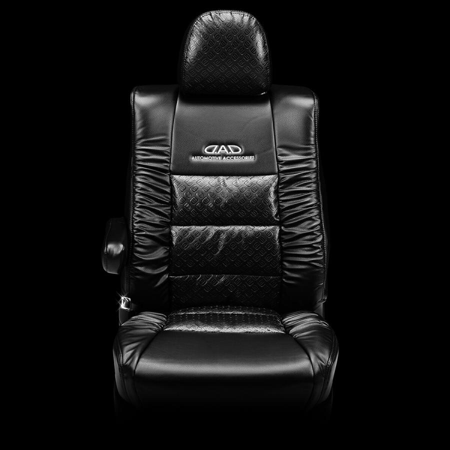 KE##W系 CX-5 D.A.D ラグジュアリー サイドギャザーシートカバー タイプモノグラムレザー 1台分 DAD ギャルソン GARSON | ギャルソン | 01
