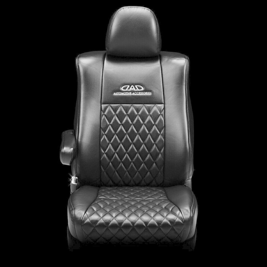 MA36S/MA37S/MA46S系 ソリオバンディット TWS0392 D.A.D ラグジュアリー センターキルティングシートカバー カラーオールVブラック 1台分 DAD ギャルソン | ギャルソン | 01