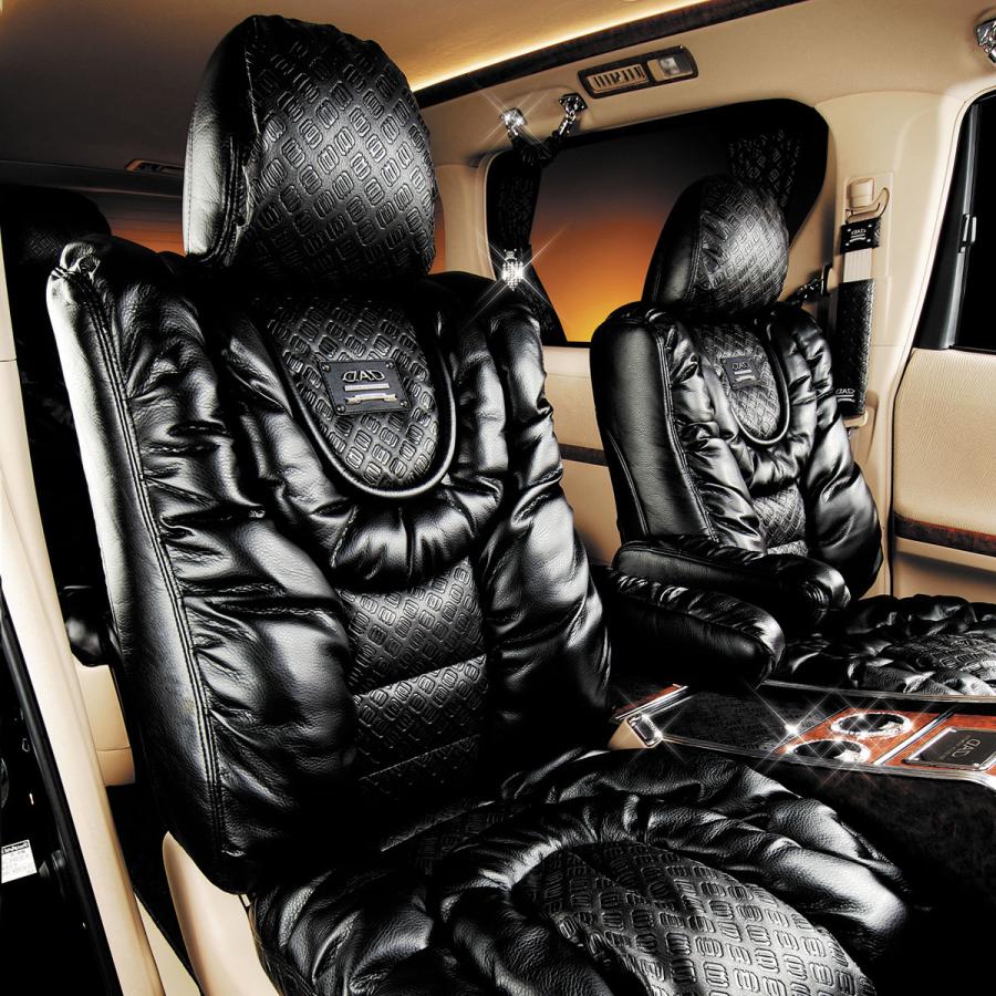 中古 10系 アルファード ハイブリッド D.A.D ロイヤルラウンジシートカバー ギャザーエディション 1台分 DAD ギャルソン GARSON 【K2158389932】(75735円)