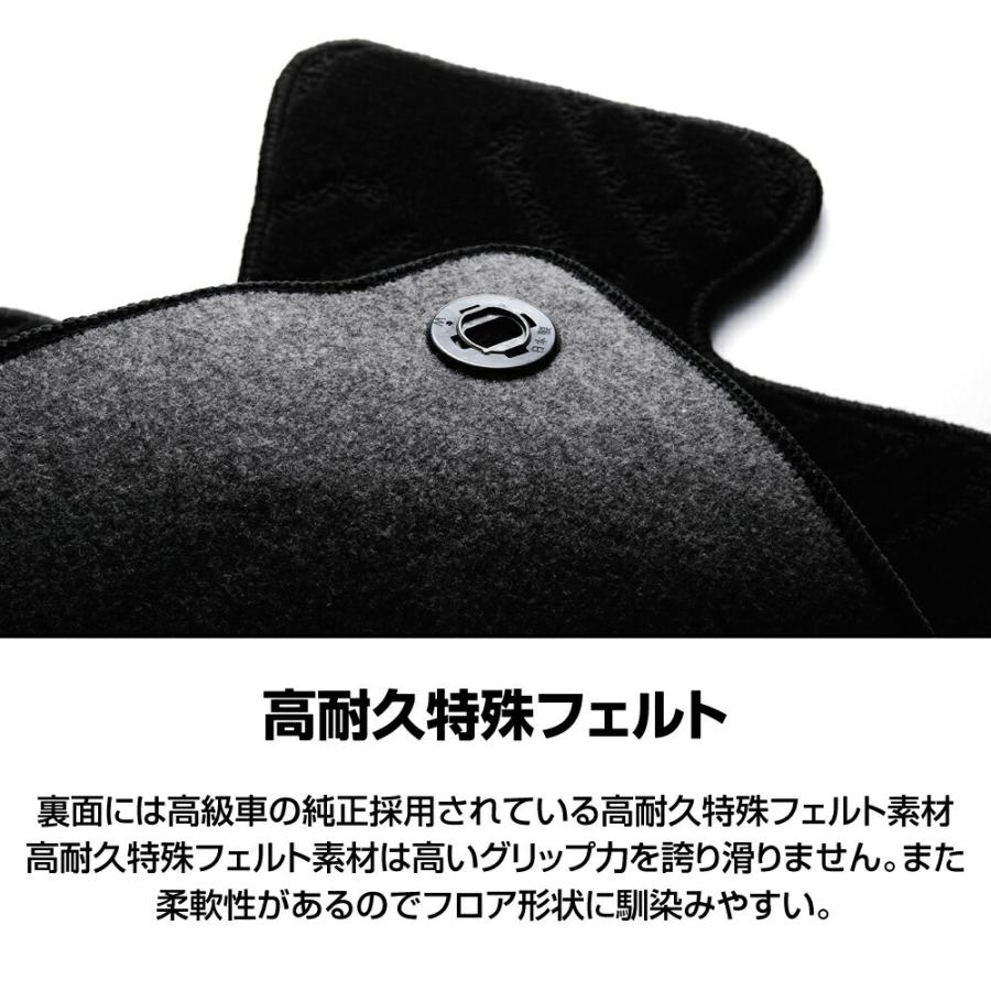 ホンダ BEAT ビート 型式:PP1 年式:H3/5〜H7/10 ※1列目用マットのみ設定 D.A.D エグゼクティブ フロアマット 1台分 HN0186 DAD ギャルソン GARSON | D.A.D | 09