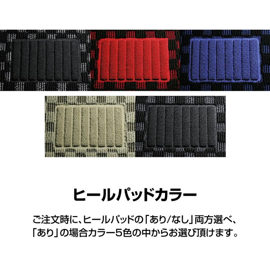 Probox/Succeed プロボックス/サクシード NCP50/51/52V 年式:H14/7〜24/4 2WD/バン D.A.D フロアマット チェックモデル 1台分 車種品番:TY0522 DAD ギャルソン | ギャルソン | 05