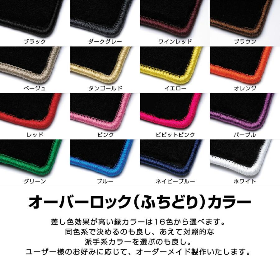 アテンザ/アテンザスポーツ/アテンザスポーツワゴン 型式:GY3WCW/GY3WCV 年式:H14/6〜H20/1 2WD D.A.Dフロアマット チェックモデル 1台分 MZ0044 DAD｜dad｜05