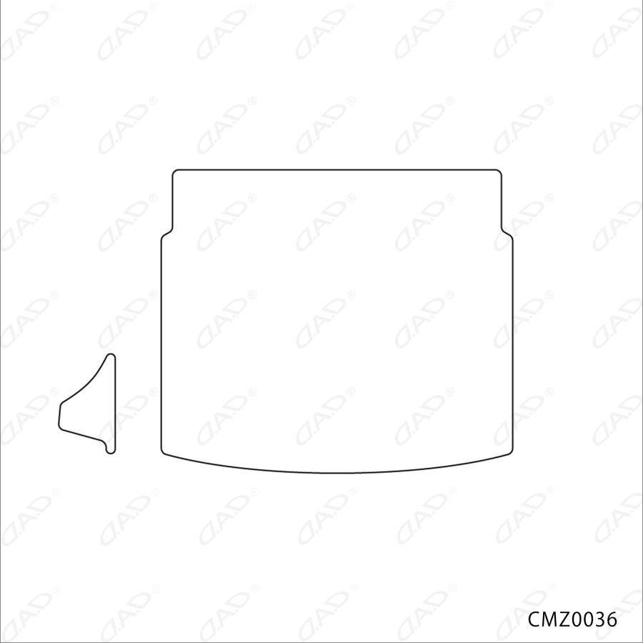 MAZDA CX-60 型式:KH3P/KH3R3P/KH5P/KH5S3P 年式:R4/9〜 D.A.D ラゲッジマット チェックモデル フロアマット DAD ギャルソン GARSON CMZ0036 | ギャルソン | 01