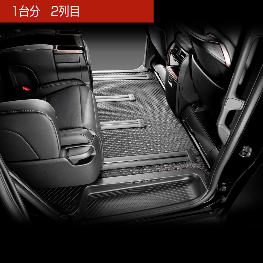 ALPHARD アルファード 年式:R5/6〜 ※ラゲッジマット込み D.A.D タフラバーマット 1台分 TY0692/TY0702 | ギャルソン | 14