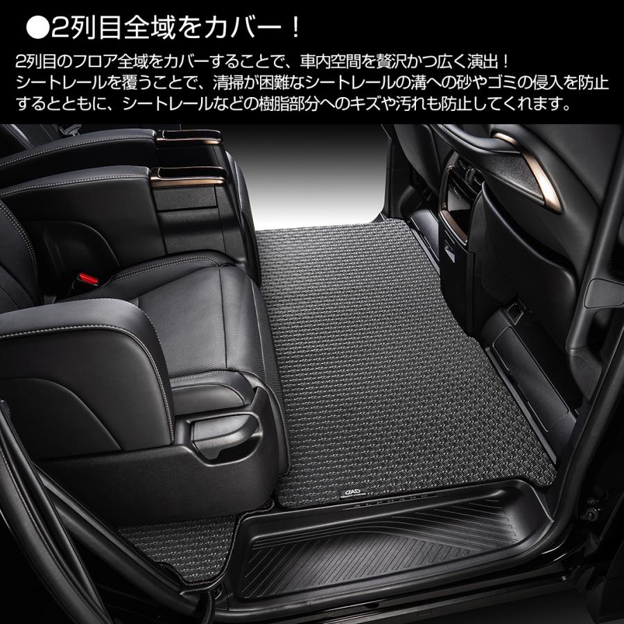 トヨタ 40系 ALPHARD/VELLFIRE アルファード/ヴェルファイア ガソリン車/ハイブリッド車 D.A.Dタフラバースペシャルラグマット ETY0013 | ギャルソン | 02