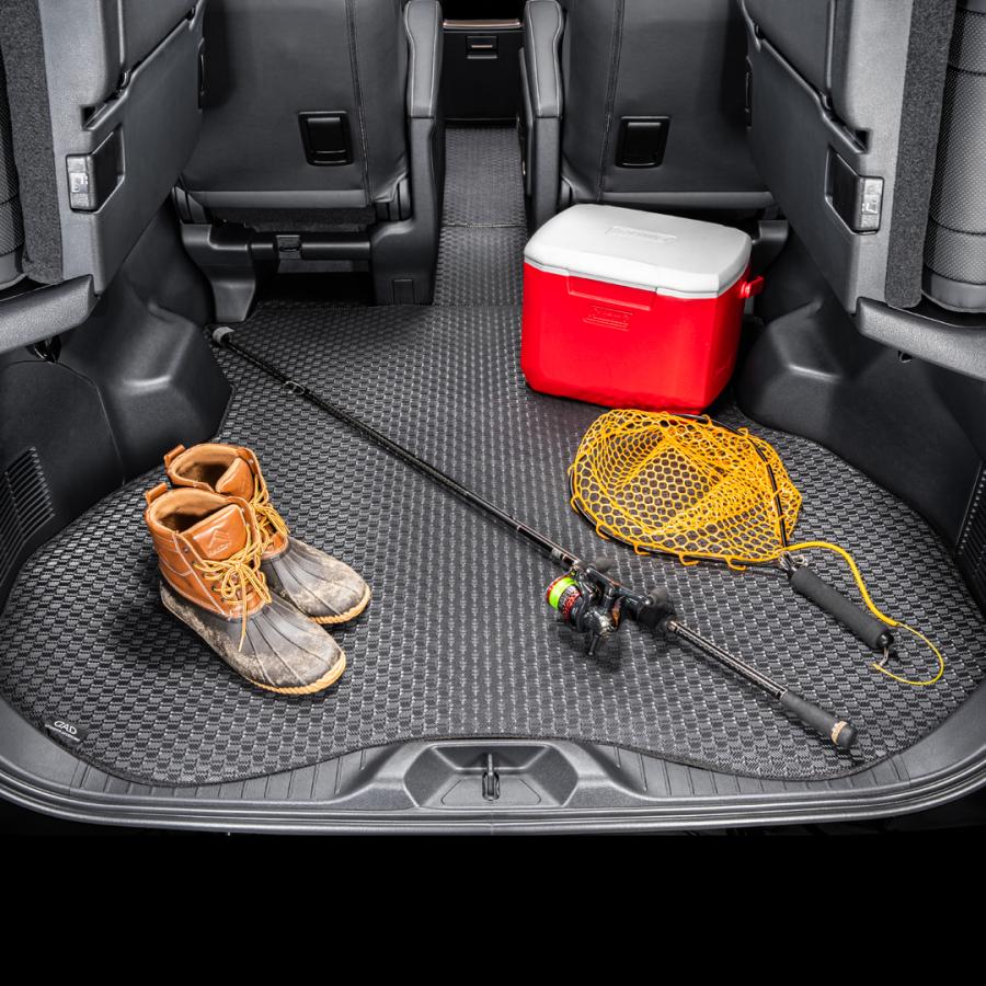 トヨタ アルファード 型式:AGH30W/AGH35W/GGH30W/GGH35W/AYH30W D.A.D タフラバー ロングラゲッジマット DTY0022 フロアマット DAD ギャルソン | D.A.D | 02