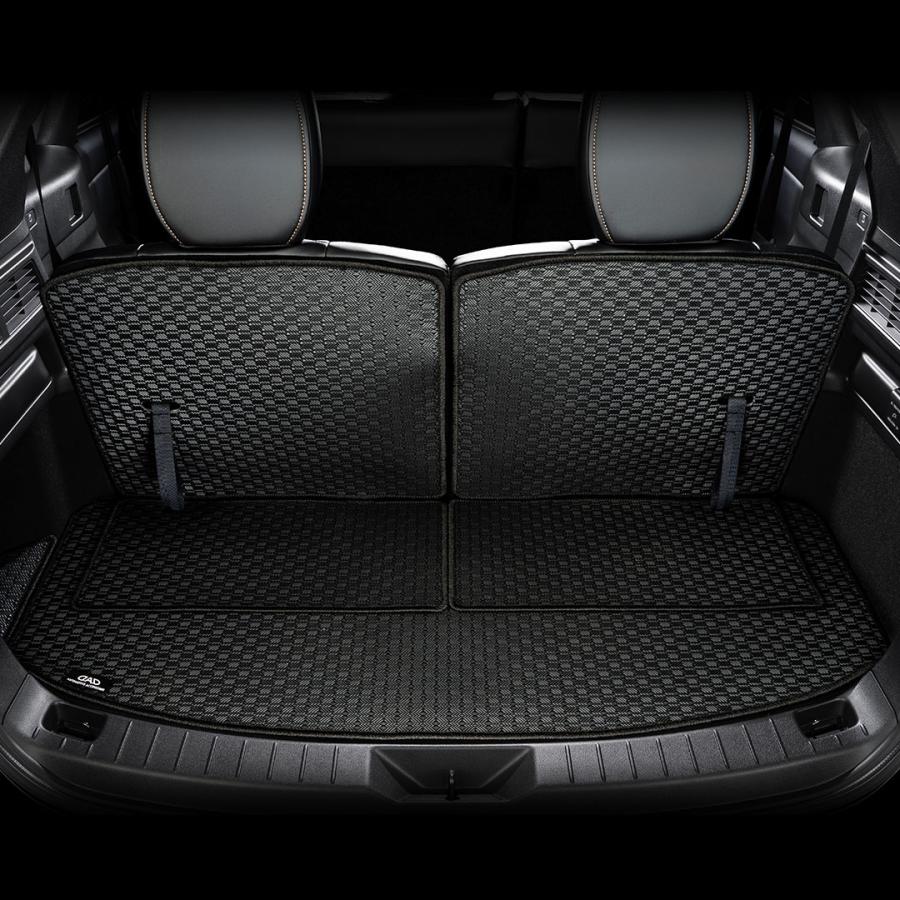 マツダ CX-80 型式：KL3P/KL3R3P/KL5S3P ※6枚構成/3列目シート以後 D.A.D タフラバー ロングラゲッジマット DMZ0009 カーマット フロアマット 汚れ防止 DAD | D.A.D | 06
