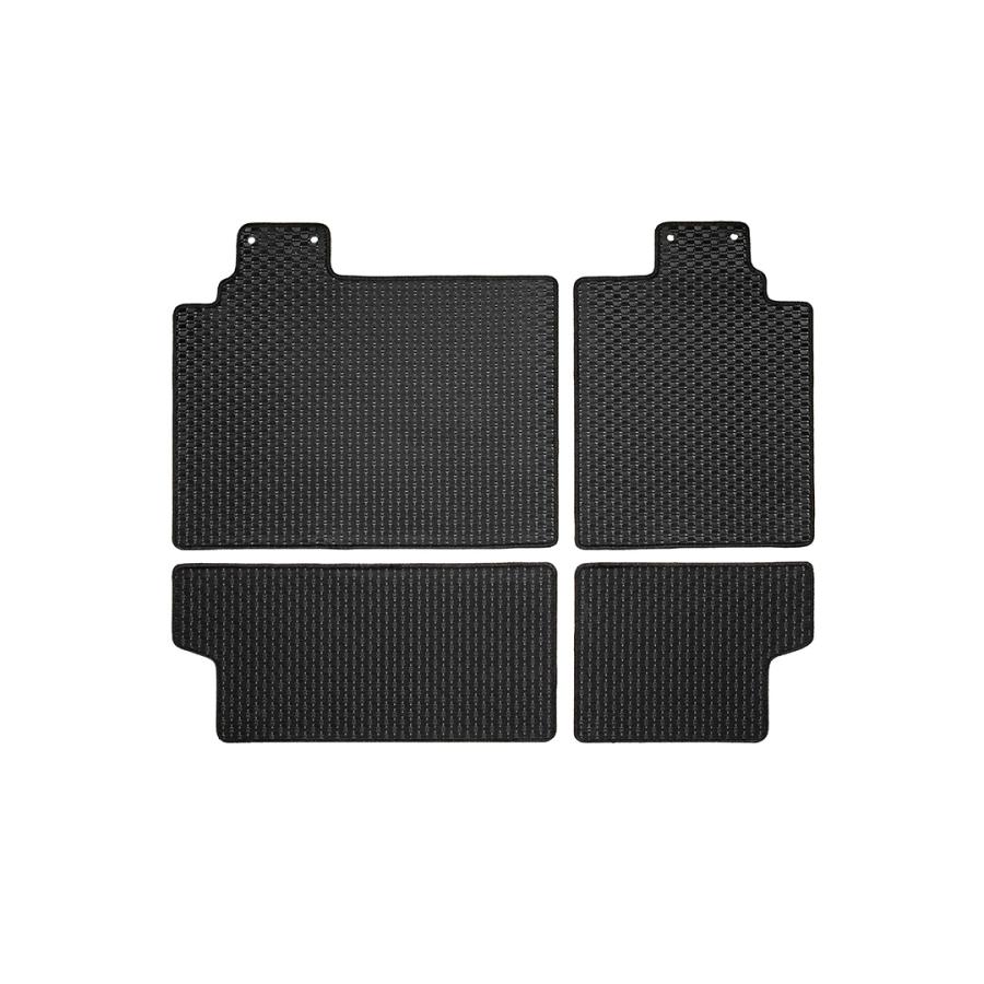 マツダ CX-80 型式：KL3P/KL3R3P ※4枚構成/2列目シートバック+シート下のみ D.A.D タフラバー ロングラゲッジマット DMZ0010 カーマット フロアマット DAD | D.A.D | 01