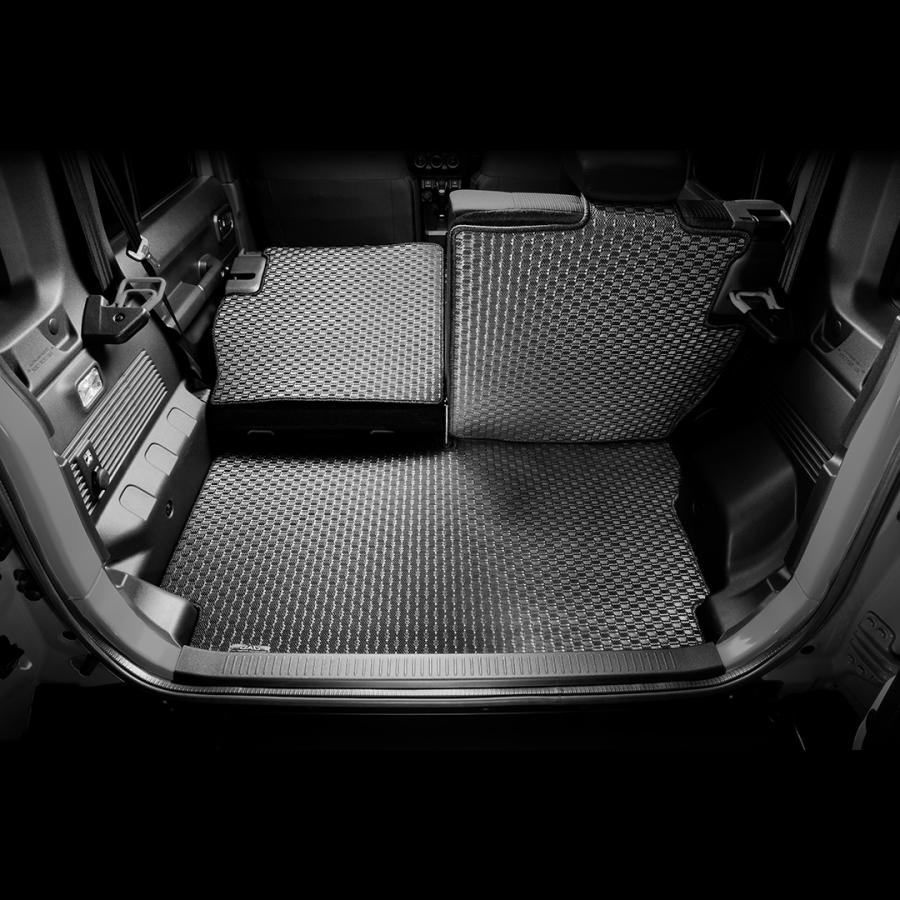 スズキ JIMNY NOMADE ジムニーノマド 型式:JC74W ※3枚構成 D.A.D タフラバー ロングラゲッジマット DSZ0017 カーマット フロアマット DAD ギャルソン | D.A.D | 04