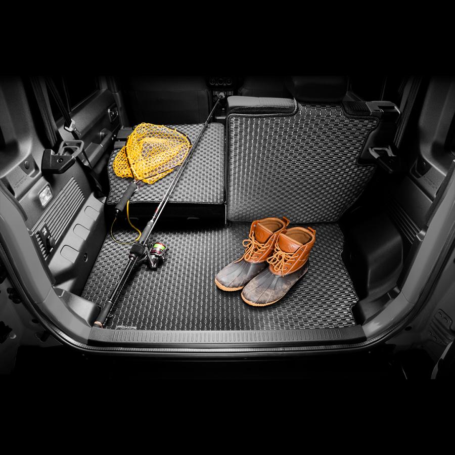 スズキ JIMNY NOMADE ジムニーノマド 型式:JC74W ※3枚構成 D.A.D タフラバー ロングラゲッジマット DSZ0017 カーマット フロアマット DAD ギャルソン | D.A.D | 05