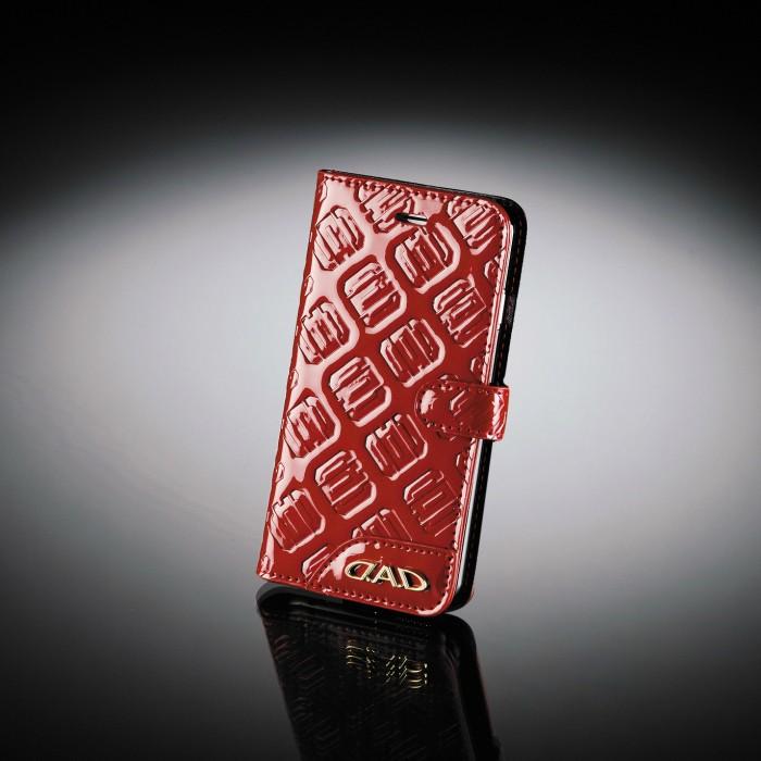 D.A.D スマートフォンカバー iPhone6 モノグラムレザーエナメル