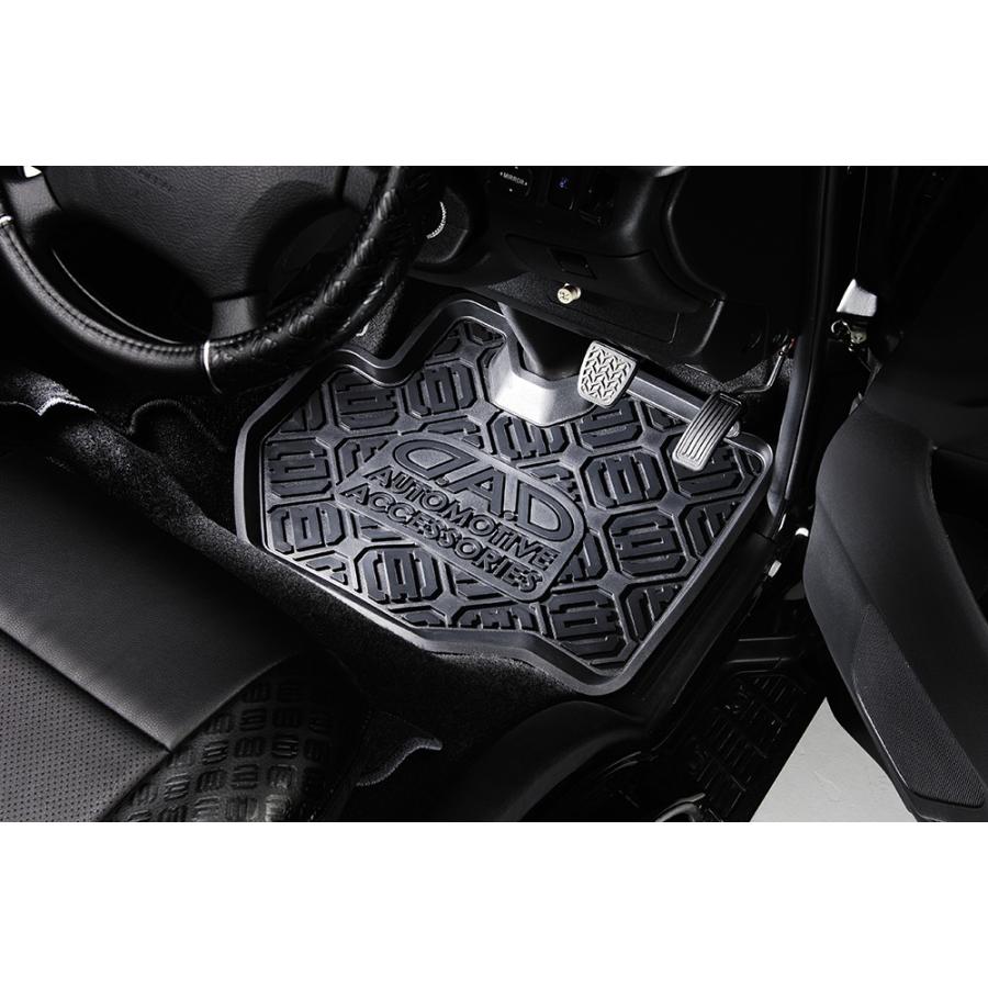 D.A.D ラバーマット for H200ハイエース 運転席側用 HA360 アウトドア