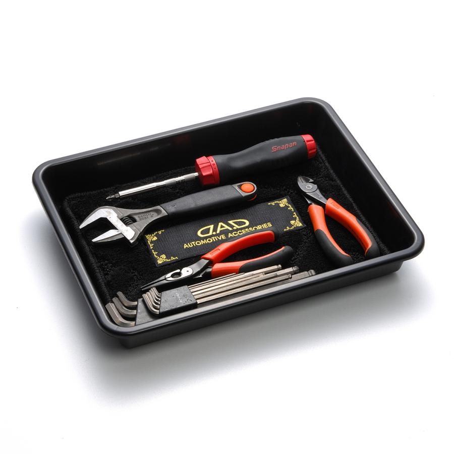 D.A.D トレー ウィズ エグゼクティブマット ブラック (刺繍:シルバー/ゴールド) HA606 DAD ギャルソン GARSON | ギャルソン | 07