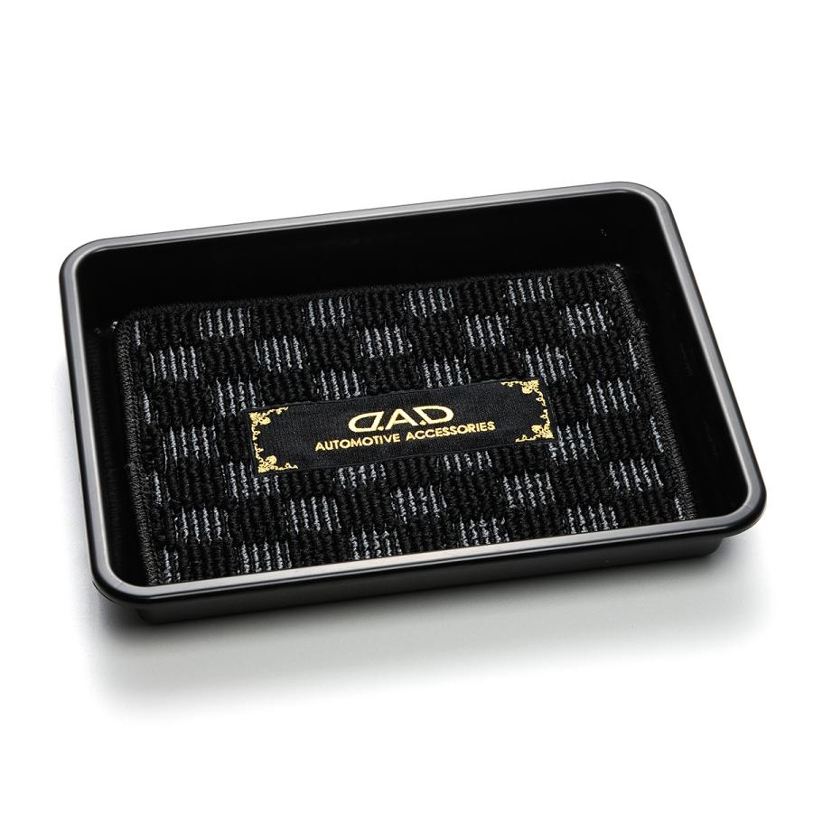 D.A.D トレーwithマット チェックモデル ブラック／グレー (刺繍:シルバー/ゴールド) HA609 DAD ギャルソン GARSON | ギャルソン | 03