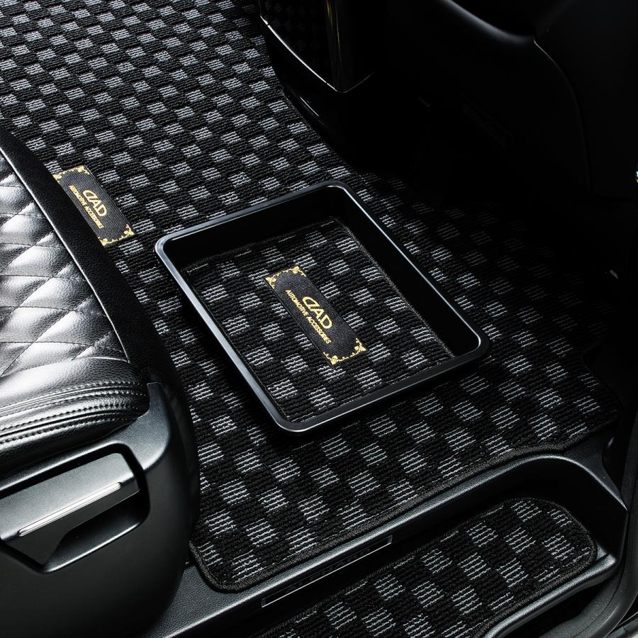 D.A.D トレーwithマット チェックモデル ブラック／グレー (刺繍:シルバー/ゴールド) HA609 DAD ギャルソン GARSON | ギャルソン | 04