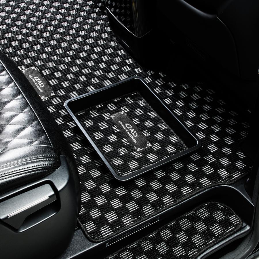 D.A.D トレーwithマット チェックモデル ブラック／シルバー (刺繍:シルバー/ゴールド) HA610 DAD ギャルソン GARSON | ギャルソン | 02