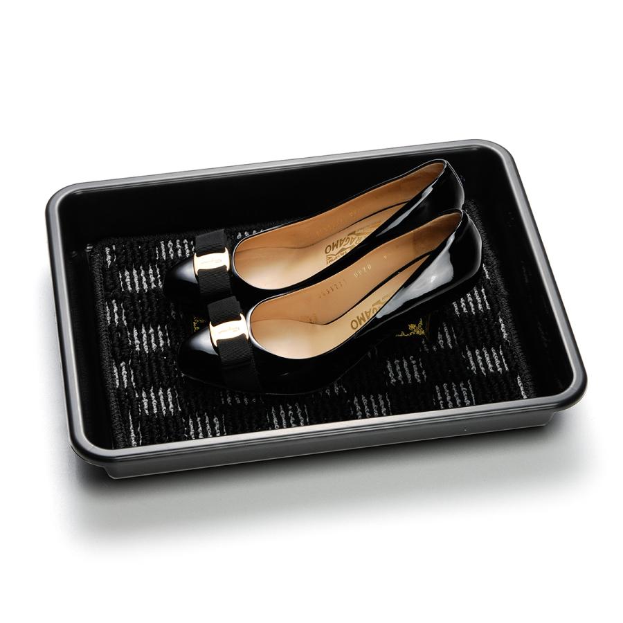 D.A.D トレーwithマット チェックモデル ブラック／シルバー (刺繍:シルバー/ゴールド) HA610 DAD ギャルソン GARSON | ギャルソン | 07