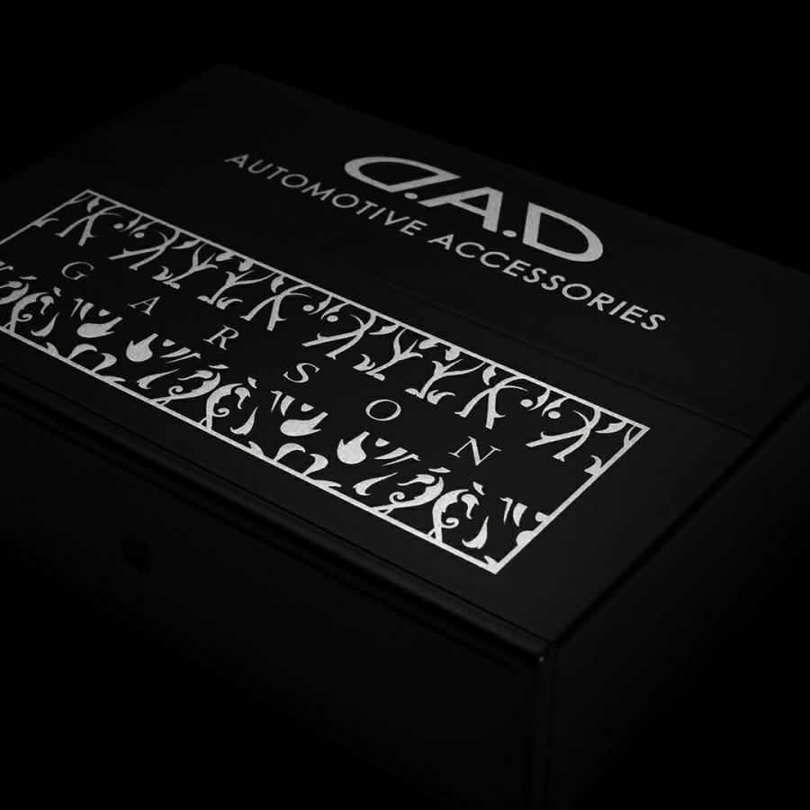 D.A.D アイコス ヒートスティック ハードケース アラベスク シルバー
