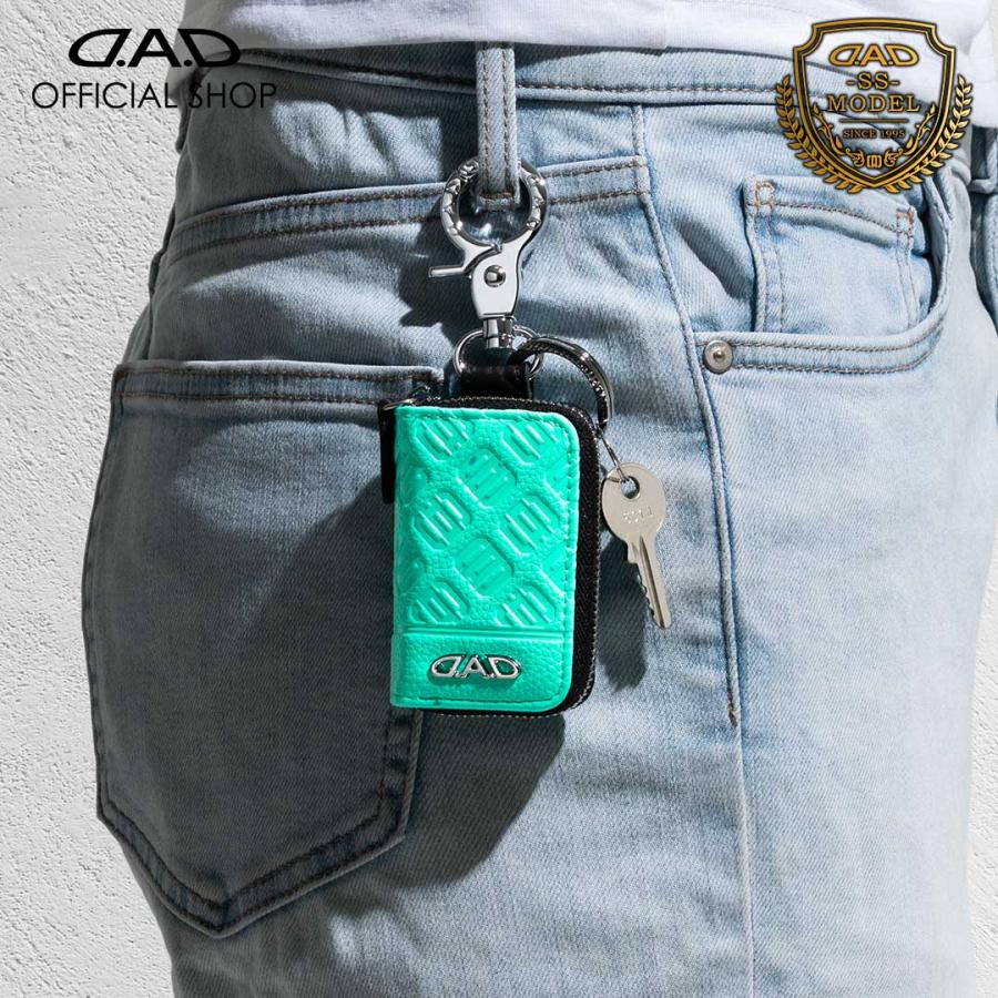 D.A.D スマート キーケース II SSモデル モノグラムレザー オーシャン