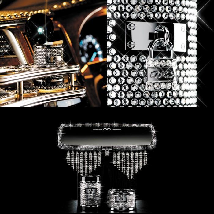 D.A.D LUXURY アッシュボトル タイプ EXEパドロック クリスタル