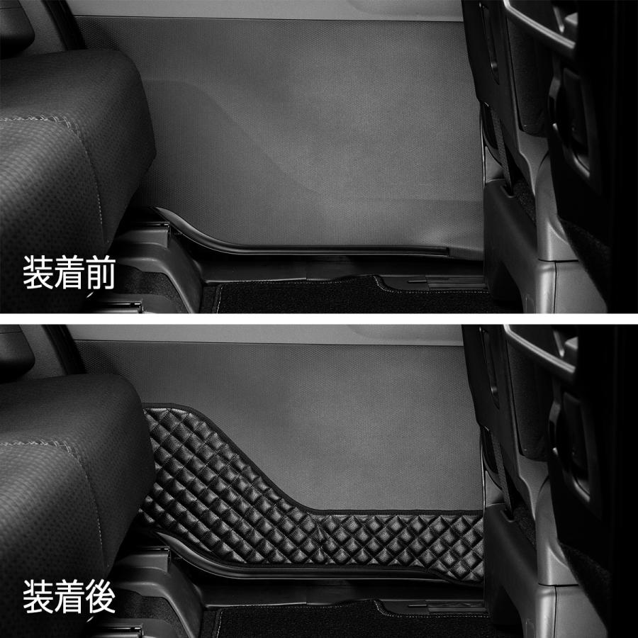 LA650S/LA660S タント/タントカスタム 汚れ防止や傷隠しに D.A.Dドアキックガード 左右セット KG010 DAD ギャルソン GARSON | D.A.D | 13