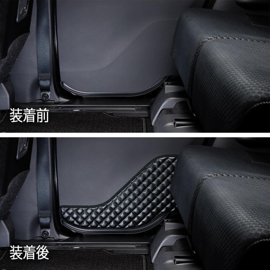 LA650S/LA660S タント/タントカスタム 汚れ防止や傷隠しに D.A.Dドアキックガード 左右セット KG010 DAD ギャルソン GARSON | D.A.D | 14