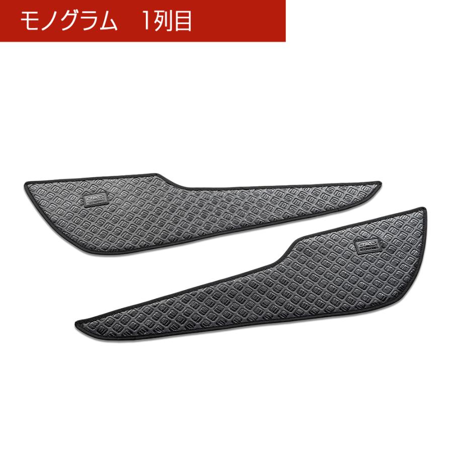 D.A.D ZR-V用ドアキックガード1、2列目用 ギャルソン RZ3〜6 ZR-V 汚れ防止や傷隠しに D.A.Dドアキックガード