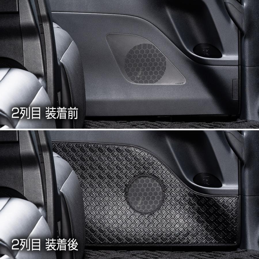 40系 アルファード/ヴェルファイア 汚れ防止や傷隠しに D.A.Dドアキックガード 左右セット KG093 トヨタ DAD ギャルソン GARSON | ギャルソン | 10