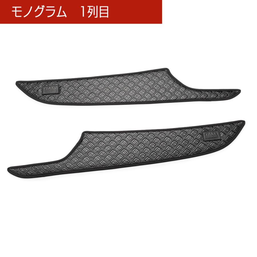 ダイハツ ムーヴ/スバル ステラ 型式:LA150S/LA160S LA150F/LA160F 年式:H26/12〜R5/7 H26.12〜R7.6 汚れ防止や傷隠しに！ D.A.Dドアキックガード 左右セット | ギャルソン | 05