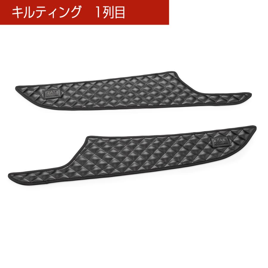 ダイハツ ムーヴ/スバル ステラ 型式:LA150S/LA160S LA150F/LA160F 年式:H26/12〜R5/7 H26.12〜R7.6 汚れ防止や傷隠しに！ D.A.Dドアキックガード 左右セット | ギャルソン | 07