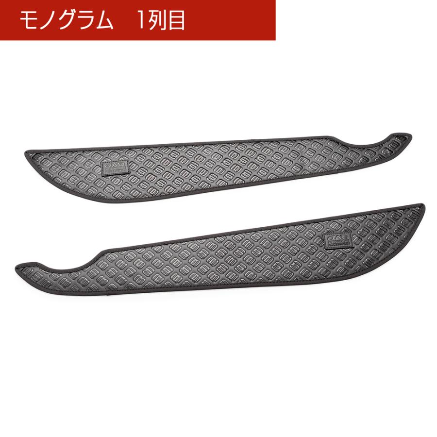 ニッサン オーラ (AURA) 型式:FE13/FSNE13 年式:R3/8〜 汚れ防止や傷隠しに！ D.A.Dドアキックガード 左右セット KG104 DAD ギャルソン GARSON | ギャルソン | 05