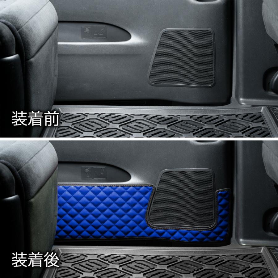 GGH/ANH20系 アルファード/ヴェルファイア 汚れ防止や傷隠しに D.A.Dドアキックガード 左右セット キルティングカラー 4COLOR KH003 DAD ギャルソン GARSON | ギャルソン | 13