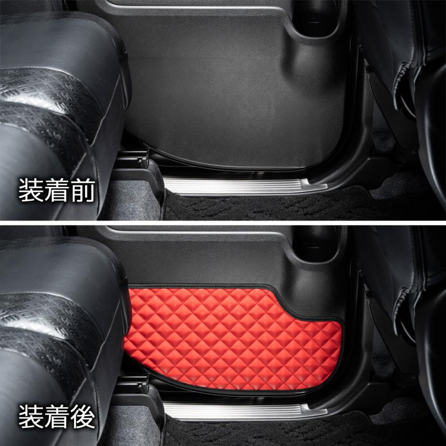 MK53S スペーシア/スペーシアカスタム 汚れ防止や傷隠しに D.A.Dドアキックガード 左右セット キルティングカラー 4COLOR KH015 DAD ギャルソン GARSON | ギャルソン | 10