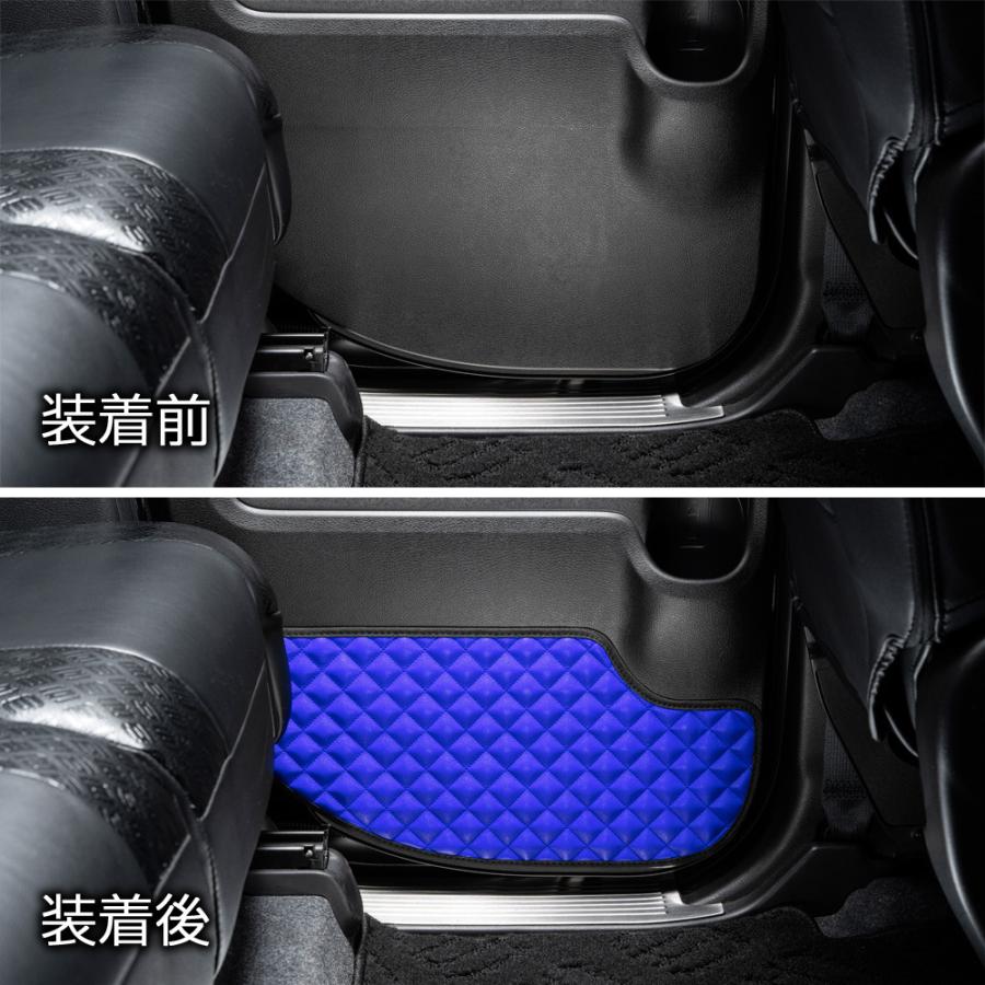 MK53S スペーシア/スペーシアカスタム 汚れ防止や傷隠しに D.A.Dドアキックガード 左右セット キルティングカラー 4COLOR KH015 DAD ギャルソン GARSON | ギャルソン | 14