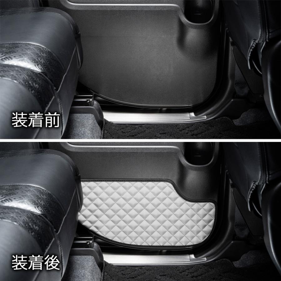 MK53S スペーシア/スペーシアカスタム 汚れ防止や傷隠しに D.A.Dドアキックガード 左右セット キルティングカラー 4COLOR KH015 DAD ギャルソン GARSON | ギャルソン | 18