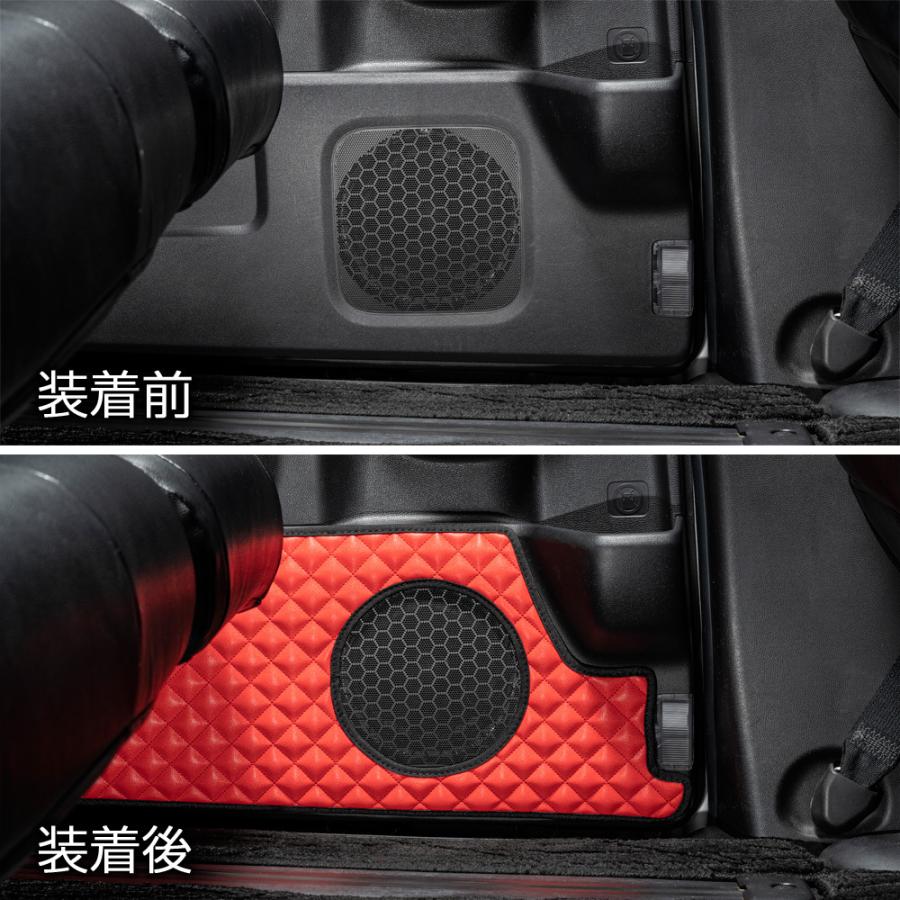 RP1/2/3/4/5 ステップワゴン/スパーダ 汚れ防止や傷隠しに D.A.Dドアキックガード 左右セット キルティングカラー 4COLOR KH017 DAD ギャルソン GARSON | ギャルソン | 10