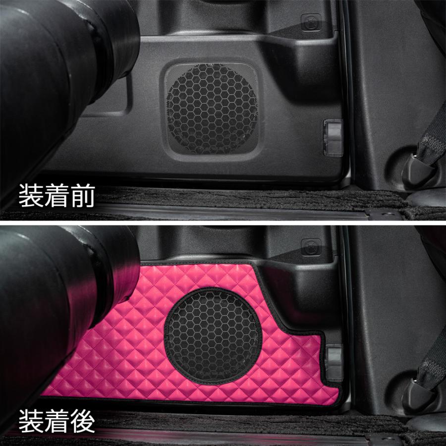 RP1/2/3/4/5 ステップワゴン/スパーダ 汚れ防止や傷隠しに D.A.Dドアキックガード 左右セット キルティングカラー 4COLOR KH017 DAD ギャルソン GARSON | ギャルソン | 06