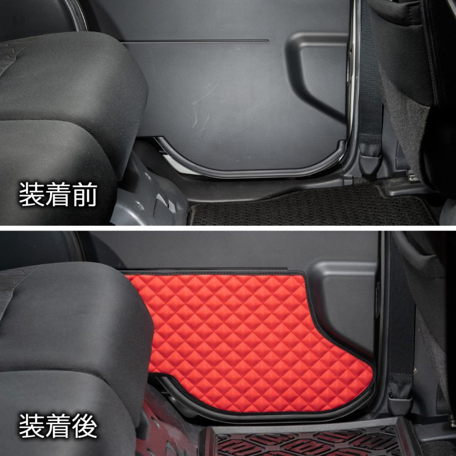 M900A/910A タンク/ルーミー/トール/ジャスティー 汚れ防止や傷隠しに D.A.Dドアキックガード 左右セット キルティング4カラー KH019 DAD ギャルソン GARSON | ギャルソン | 10