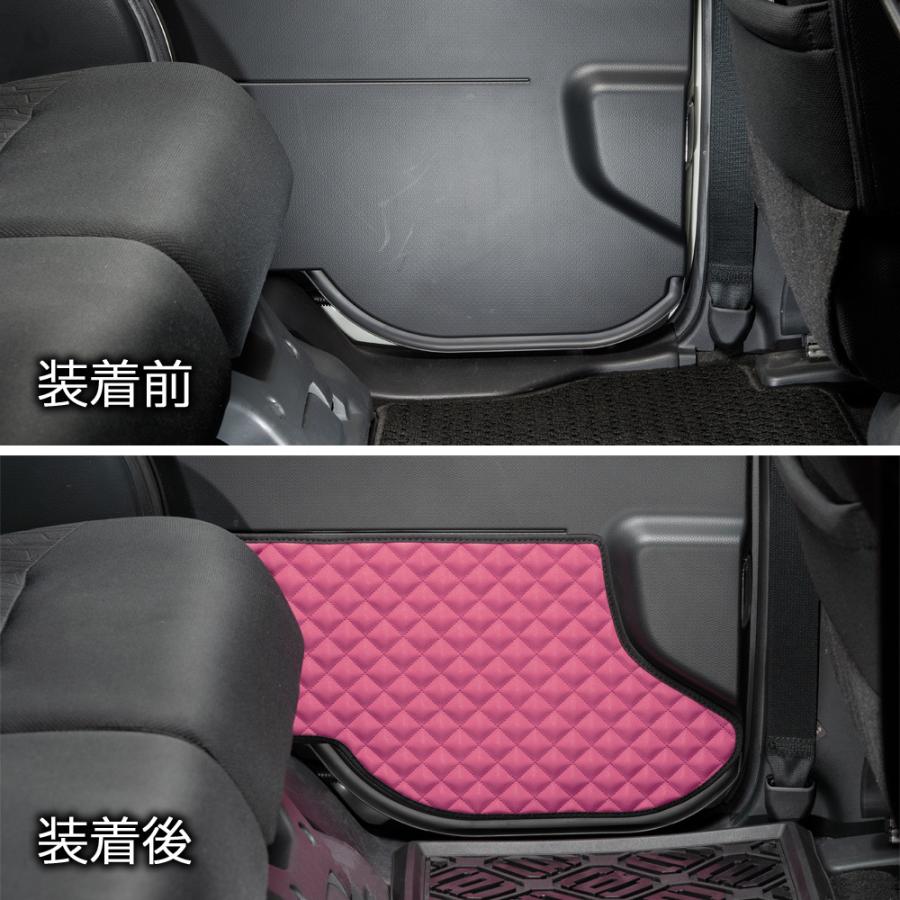 M900A/910A タンク/ルーミー/トール/ジャスティー 汚れ防止や傷隠しに D.A.Dドアキックガード 左右セット キルティング4カラー KH019 DAD ギャルソン GARSON | ギャルソン | 06