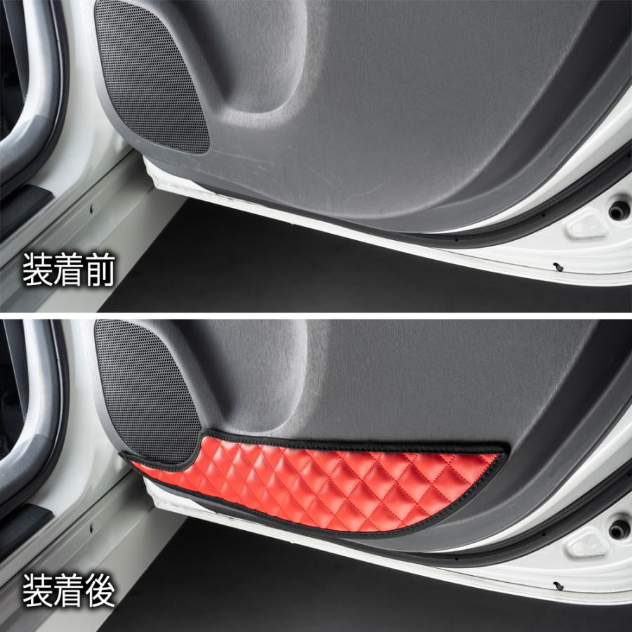 D.A.D DADギャルソン 特注キックガード(プリウス30後期用) ギャルソン ZVW30系 プリウス (PRIUS) 汚れ防止や傷隠しに D.A.D