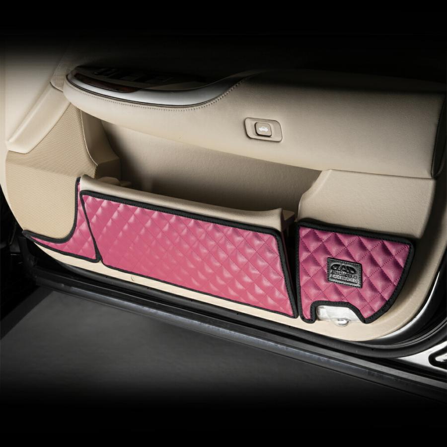 GRS20#系 クラウン (CROWN) 汚れ防止や傷隠しに D.A.Dドアキックガード 左右セット キルティングカラー 4COLOR KH029 DAD ギャルソン GARSON | ギャルソン | 19