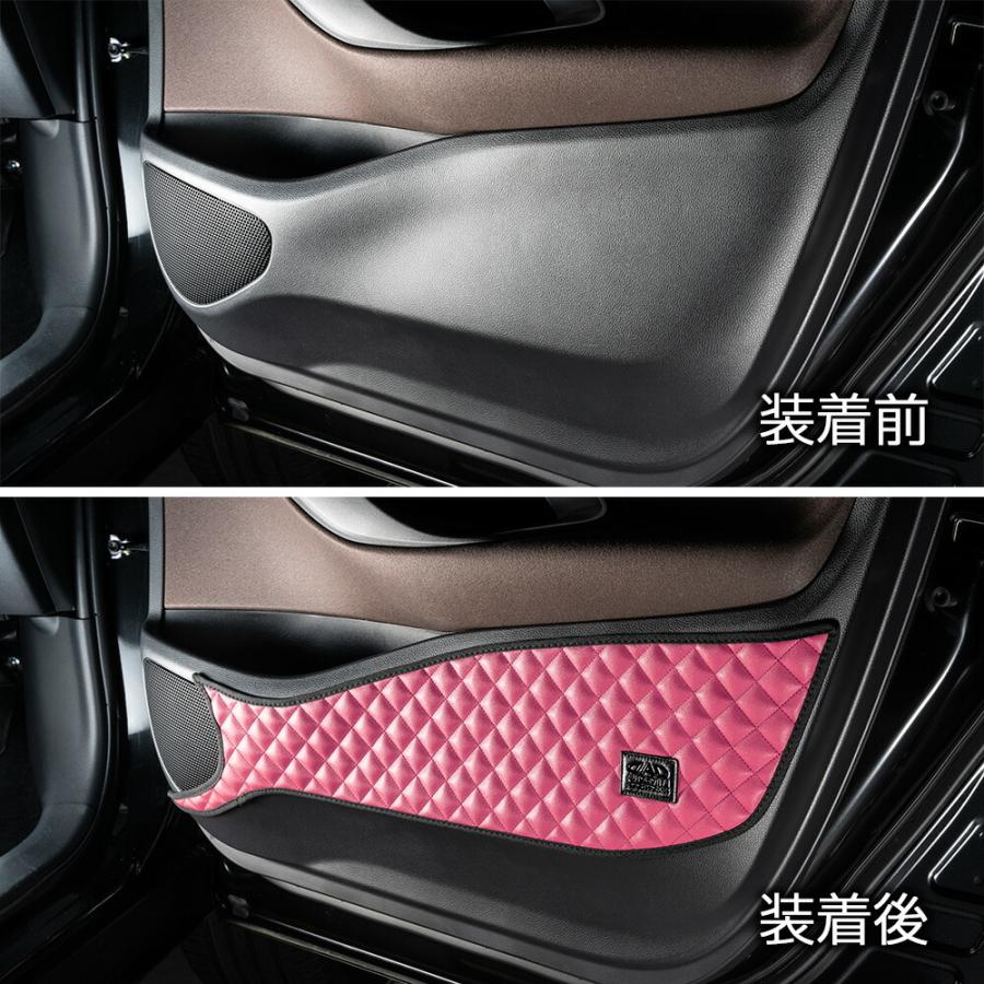 ヤリス・ヤリス クロス 型式： KSP210 MXPA10/15 MXPH10/14/15/17・MXPB10/15 MXPJ10/15 ドアキックガード 左右セット キルティング4カラー KH030 DAD | ギャルソン | 04