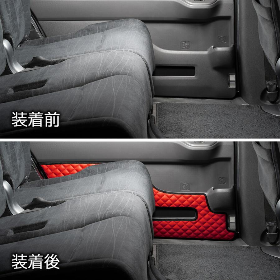 RK1/2/5/6 ステップワゴン/スパーダ 汚れ防止や傷隠しに D.A.Dドアキックガード 左右セット キルティングカラー 4COLOR KH032 DAD ギャルソン GARSON | ギャルソン | 10