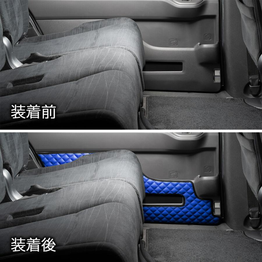 RK1/2/5/6 ステップワゴン/スパーダ 汚れ防止や傷隠しに D.A.Dドアキックガード 左右セット キルティングカラー 4COLOR KH032 DAD ギャルソン GARSON | ギャルソン | 14