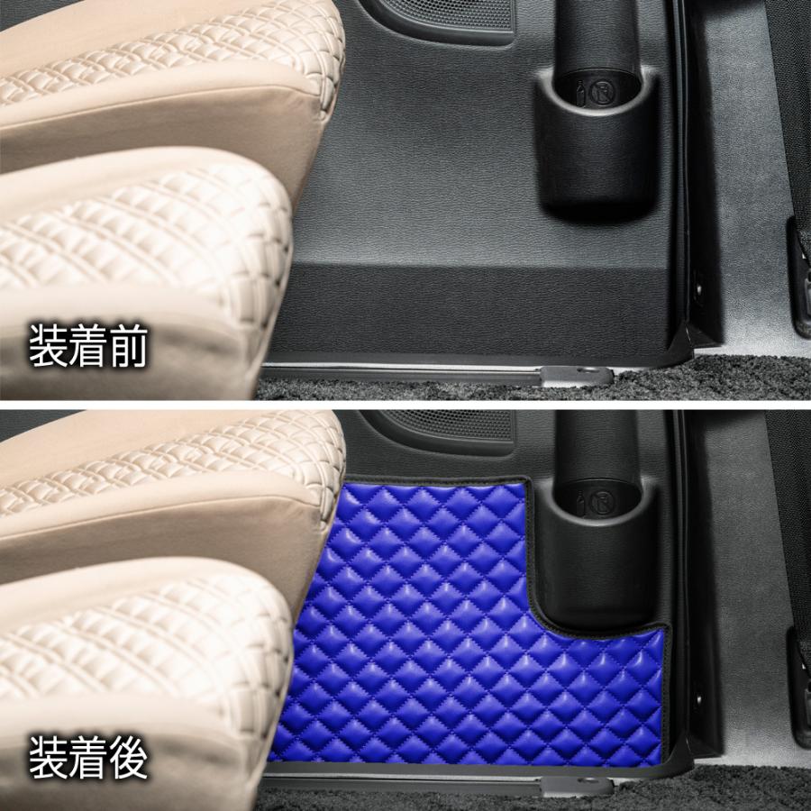 CV＃W系 デリカD:5 DELICA D:5（後期） 汚れ防止や傷隠しに D.A.Dドアキックガード 左右セット キルティングカラー 4COLOR KH058 DAD ギャルソン GARSON | ギャルソン | 14