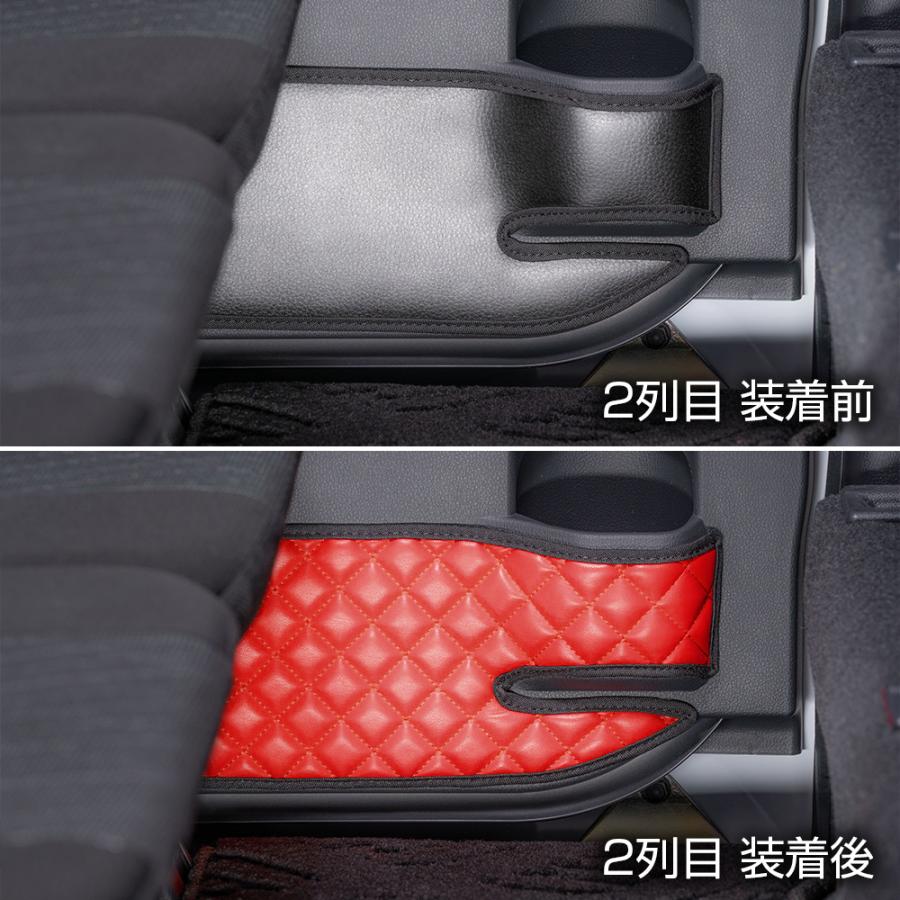 S700/710V アトレー/ハイゼットカーゴ 汚れ防止や傷隠しに D.A.Dドアキックガード 左右セット キルティングカラー 4COLOR KH071 DAD ギャルソン GARSON | ギャルソン | 12