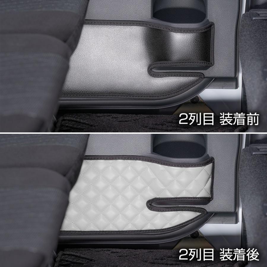 S700/710V アトレー/ハイゼットカーゴ 汚れ防止や傷隠しに D.A.Dドアキックガード 左右セット キルティングカラー 4COLOR KH071 DAD ギャルソン GARSON | ギャルソン | 20