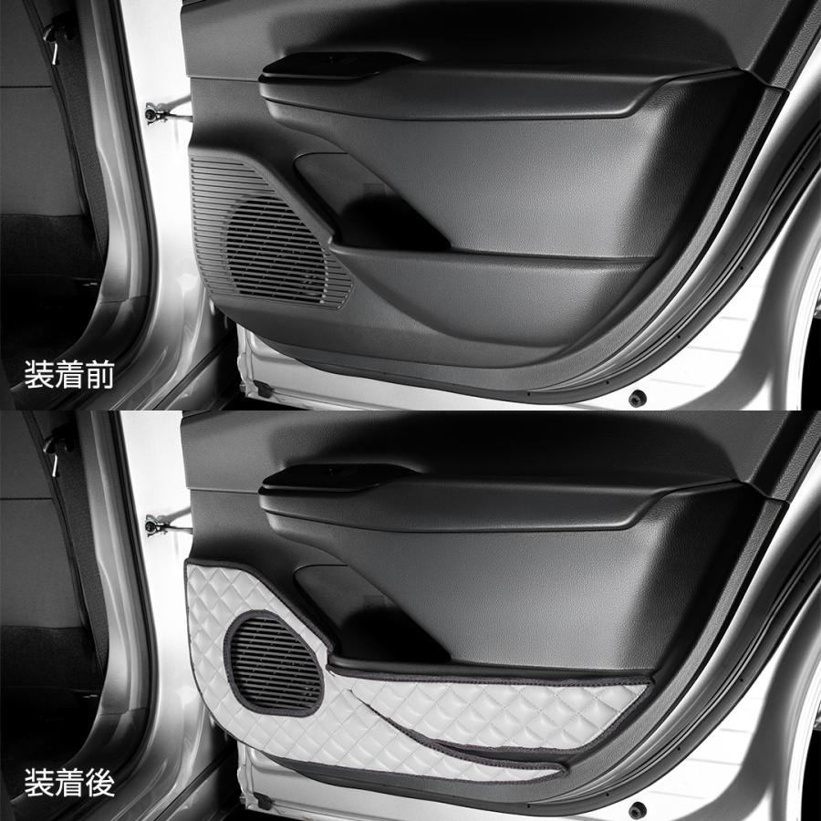 ZVW60/65 MXWH60/65 プリウス 汚れ防止や傷隠しに D.A.Dドアキックガード 左右セット キルティングカラー 4COLOR KH088 トヨタ DAD ギャルソン GARSON | ギャルソン | 18