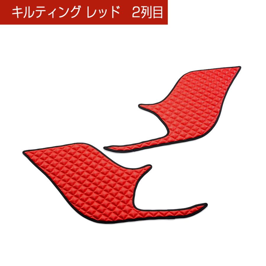 GK1W/GK9W/GL3W エクリプスクロス/エクリプスクロス PHEV 汚れ防止や傷隠しに D.A.Dドアキックガード 左右セット キルティングカラー 4COLOR KH099 DAD | ギャルソン | 06