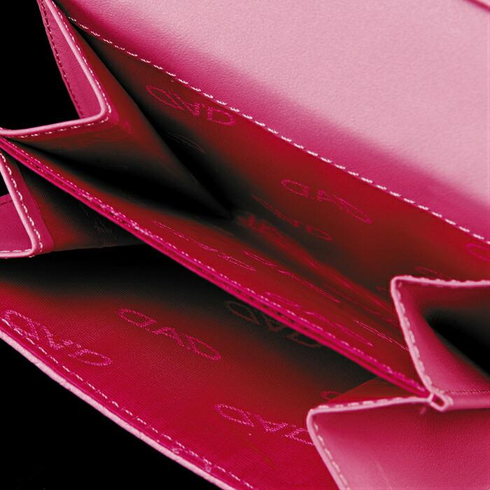 ギャルソン D.A.D ウォレット(財布) 〈ピンク/ゴールド〉LE055-04 DAD